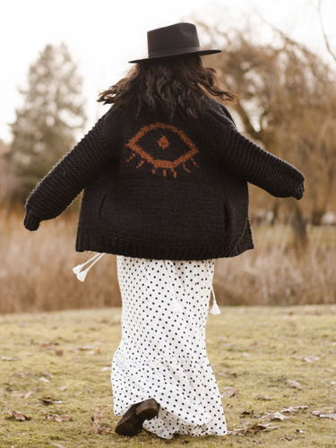 I See You Cardigan - Black