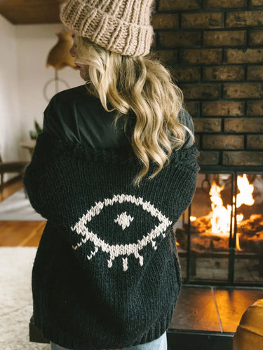 I See You Cardigan - Black