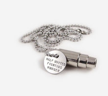 Fighting Hunger Bullet | Silver Necklace
