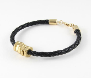 The Honeybee | Black Bracelet