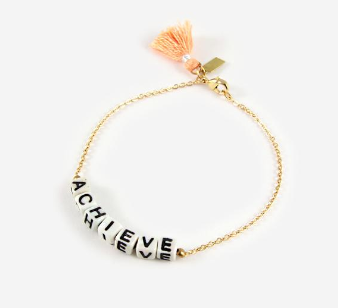 The Letter Achieve | Bracelet