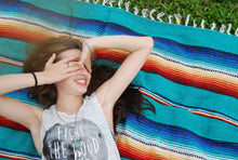 Sunset | Turquoise Blanket