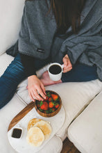 Fleece | Charcoal Blanket