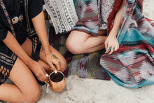 Tribal | Turquoise Blanket