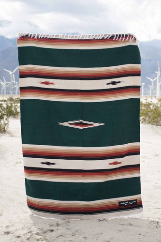 Southwest | Dark Green Blanket