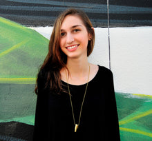 Fighting Hunger Bullet | Gold Necklace